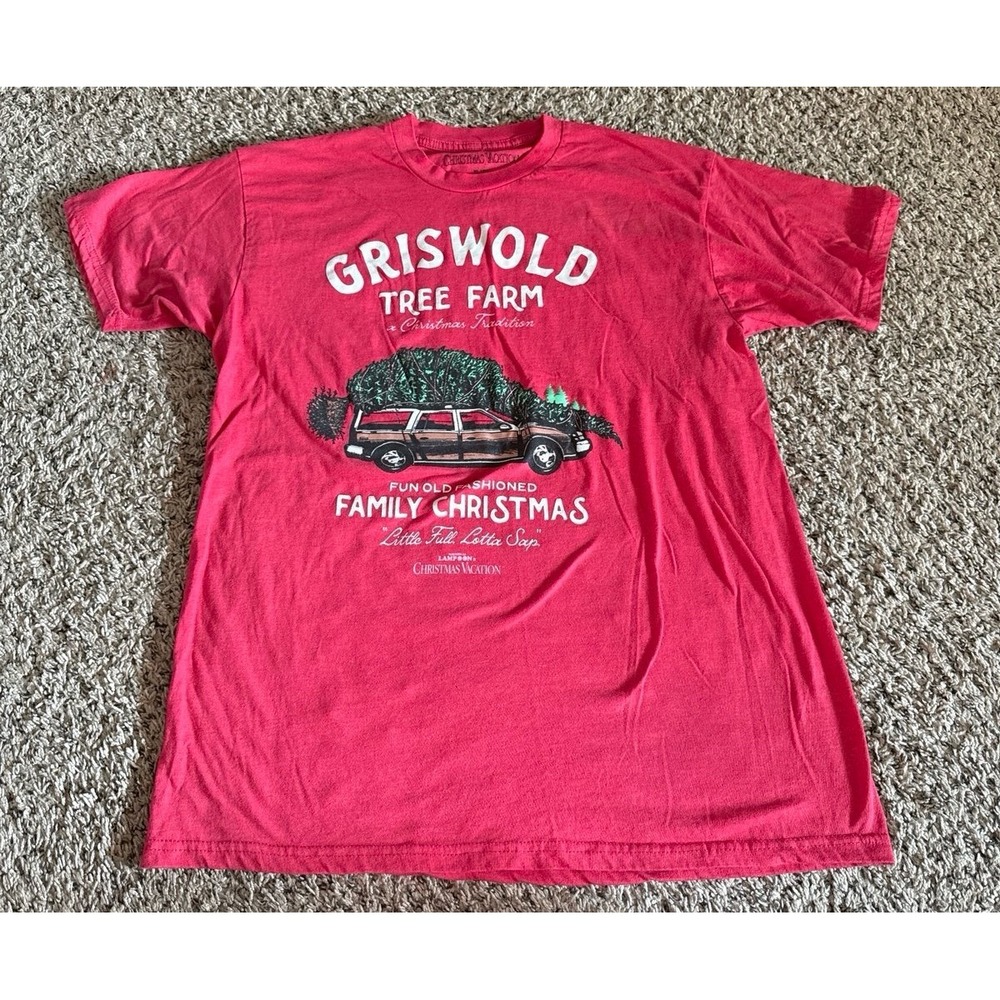 National Lampoon's CHRISTMAS VACATION GRISWOLD FAMILY T-Shirt Size XL